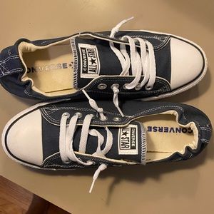 Navy Converse